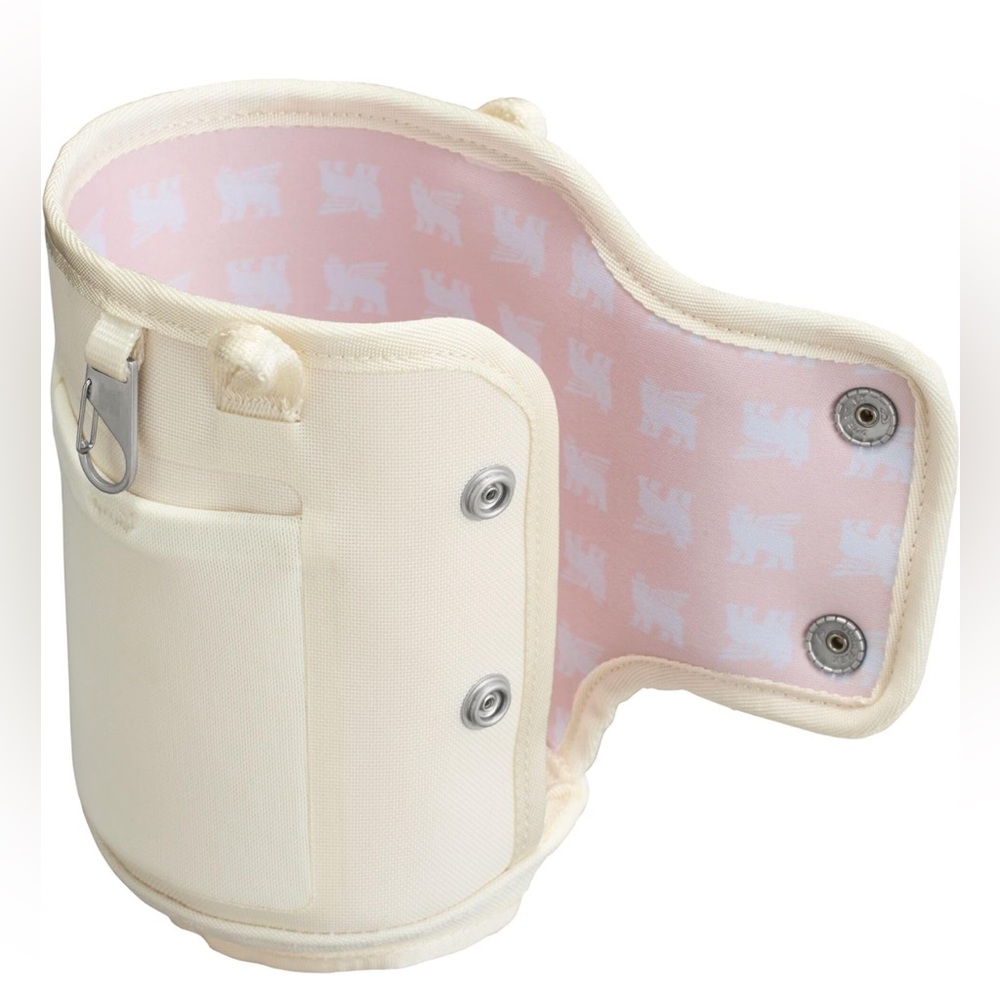Stanley All Day 40 oz Quencher Carry-All | Crossbody Bag w/Phone Pocket Cream - Picture 4 of 12